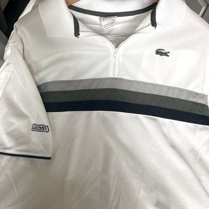 Lacoste Sport quarter zip shirt - EURO SIZE 8 (xxl)